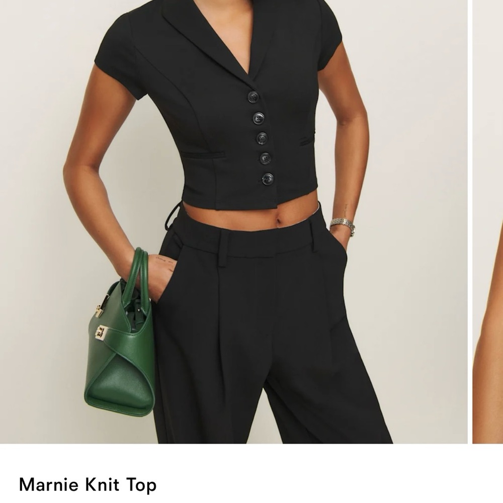 Reformation Marnie Knit Top
